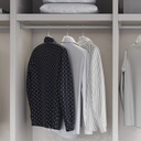 Zero support pair for hanging rail (edges) L+R