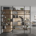 BLACK Lot of 3 Zero profiles (Floor - Ceiling)