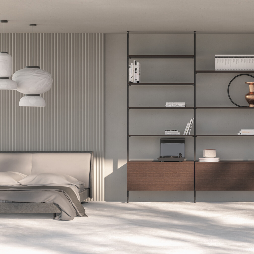 BLACK Lot of 3 Zero profiles (Floor - Ceiling)