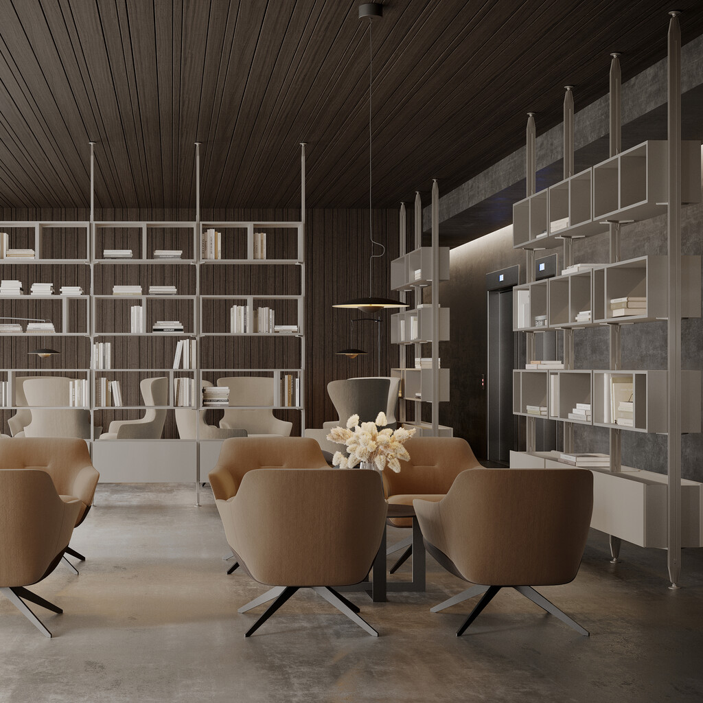 STONE GREY Lot of 2 Zero profiles (Floor - Ceiling)