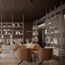 STONE GREY Lot of 2 Zero profiles (Floor - Ceiling)