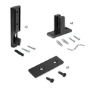 Hardware kit of 2 for mounting Zero to the wall