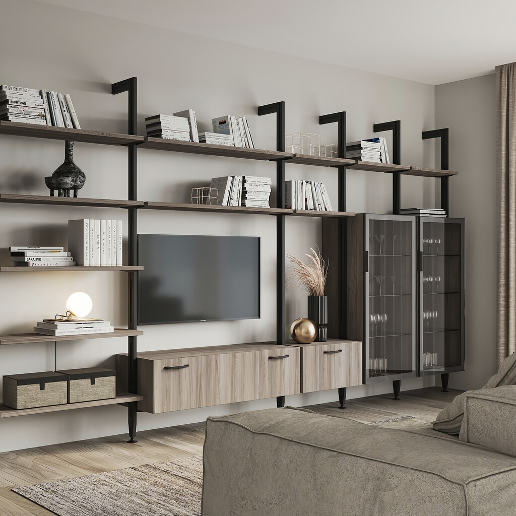 Hardware kit of 2 for mounting Zero to the wall