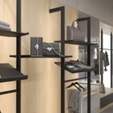 Hardware kit to make an aluminium shelf