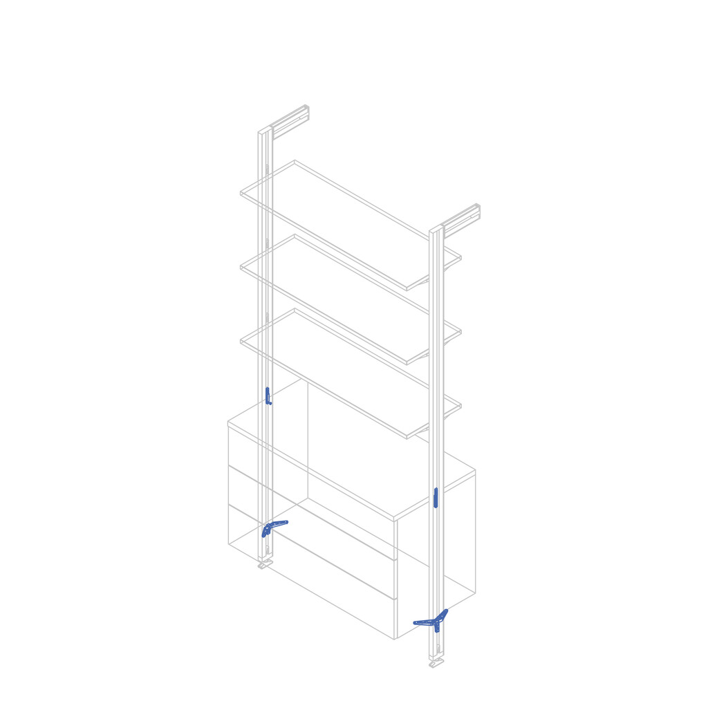 Zero support kit for module