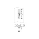 Zero support kit for hanging rail