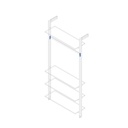 Zero support kit for hanging rail