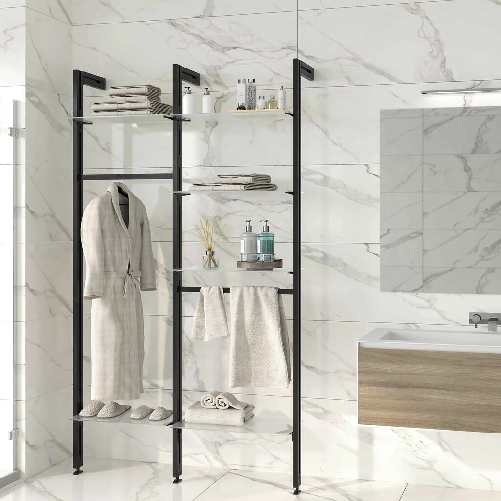 Zero support kit for hanging rail