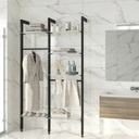 Zero support kit for hanging rail