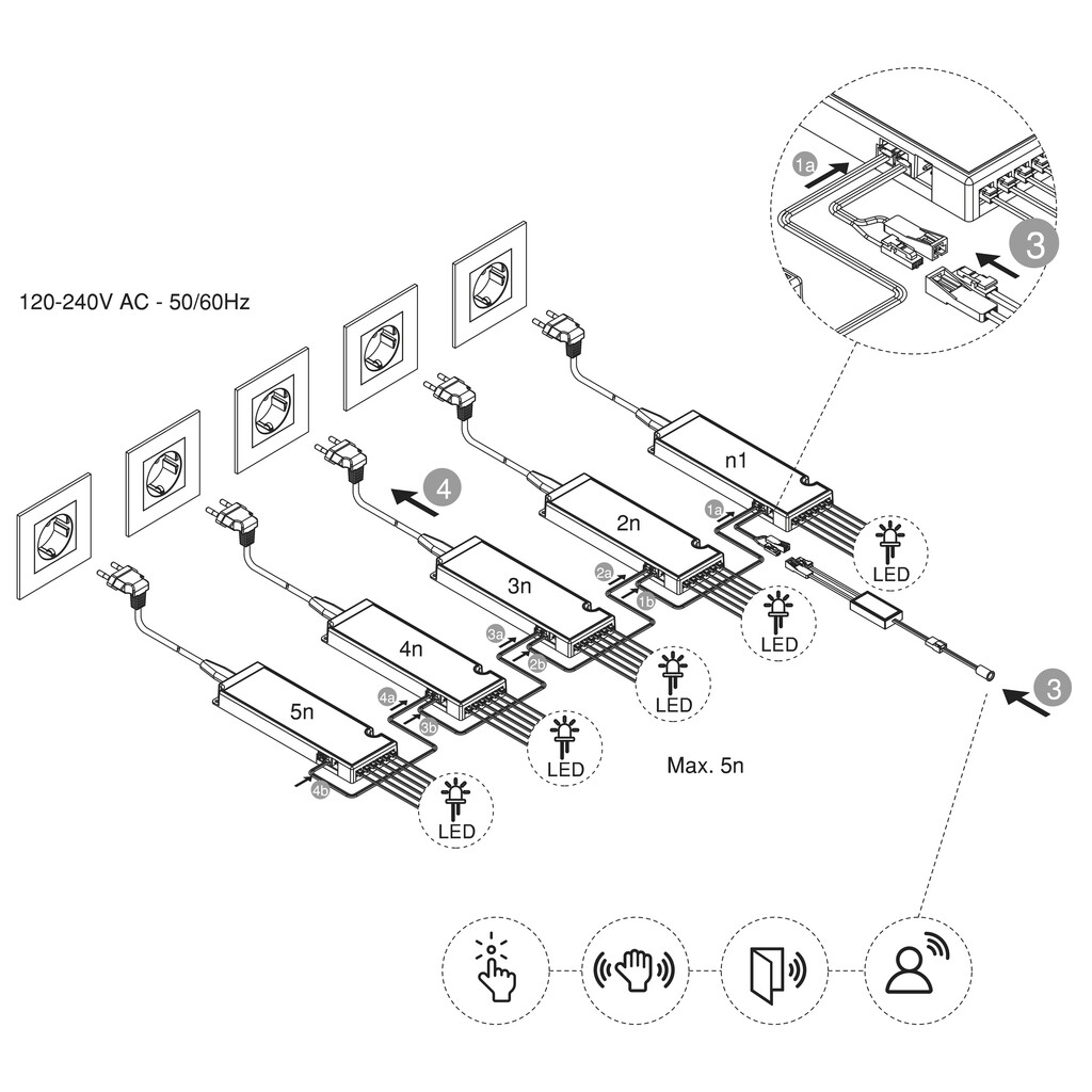 Converter LED SMART GLOBAL (24V DC)