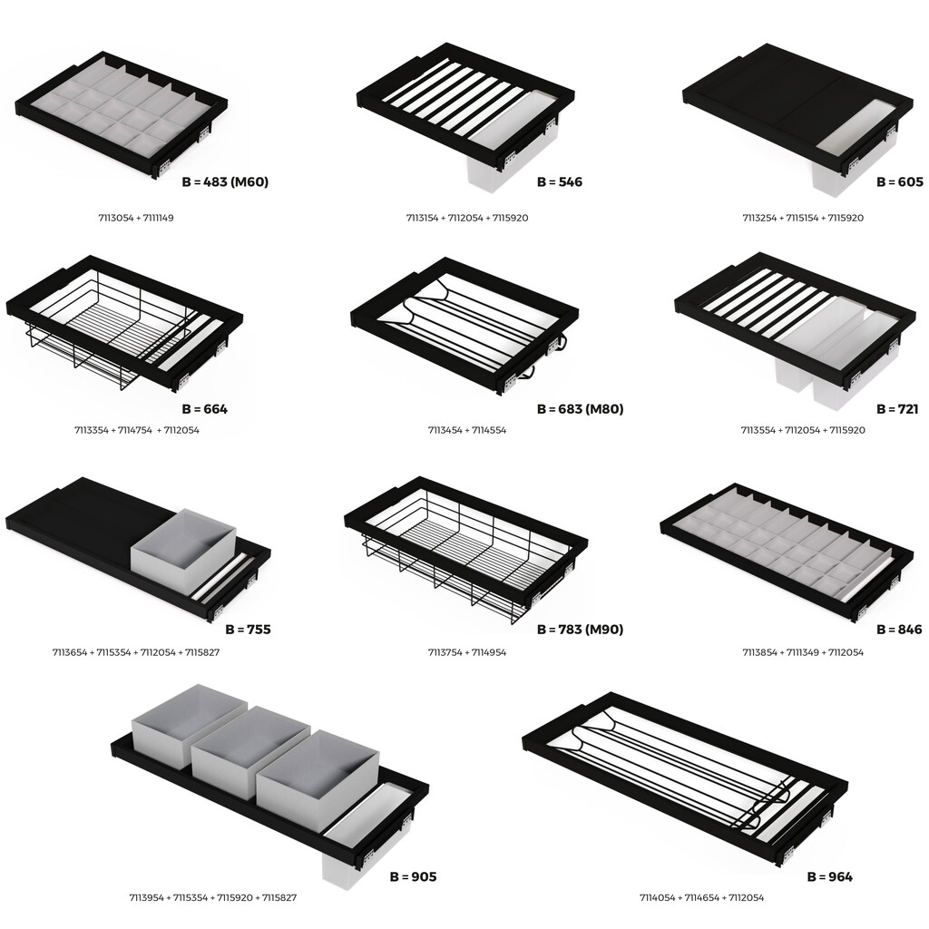 Frame with soft-close slides for cabinet accessories Hack