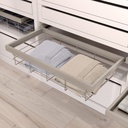 Frame with soft-close slides for cabinet accessories Hack