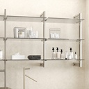 Zero modular structure for wall mounted