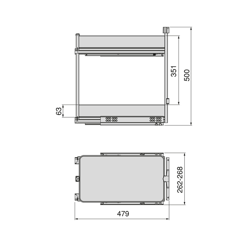 Harmony Pull Out Trolley