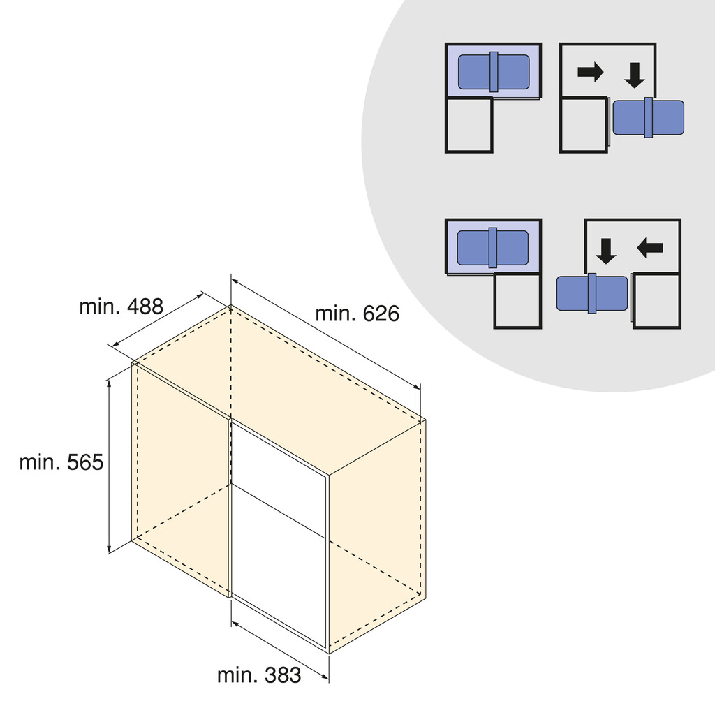 Harmony corner system (left/right)