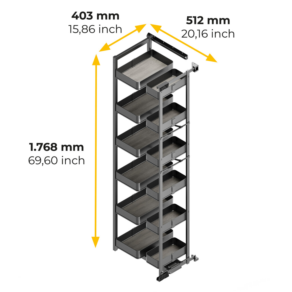 Harmony Pull Out Larder