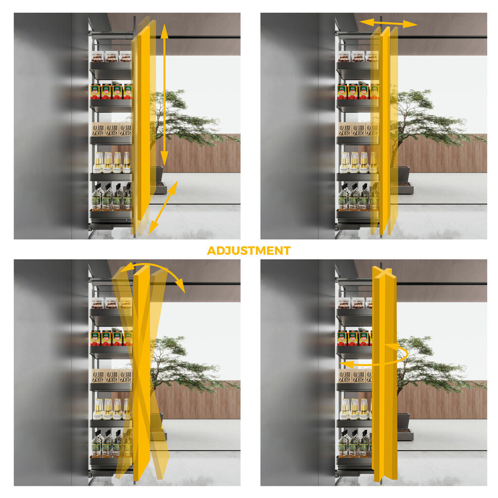 Harmony Swivel Larder Unit