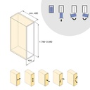 Harmony Swivel Larder Unit