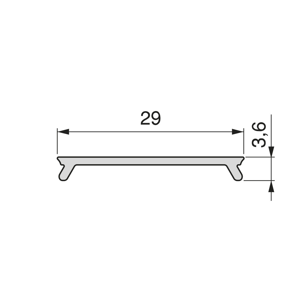 Profile Cover of 3.9m for Groove of Placard 74