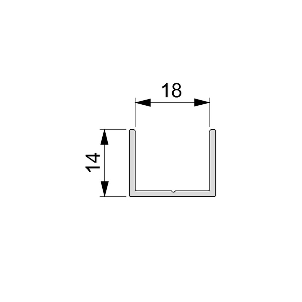 Crossbeams 2.9 m Placard U18x14