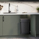 Recycling bin Manual Pull Out 2x25L