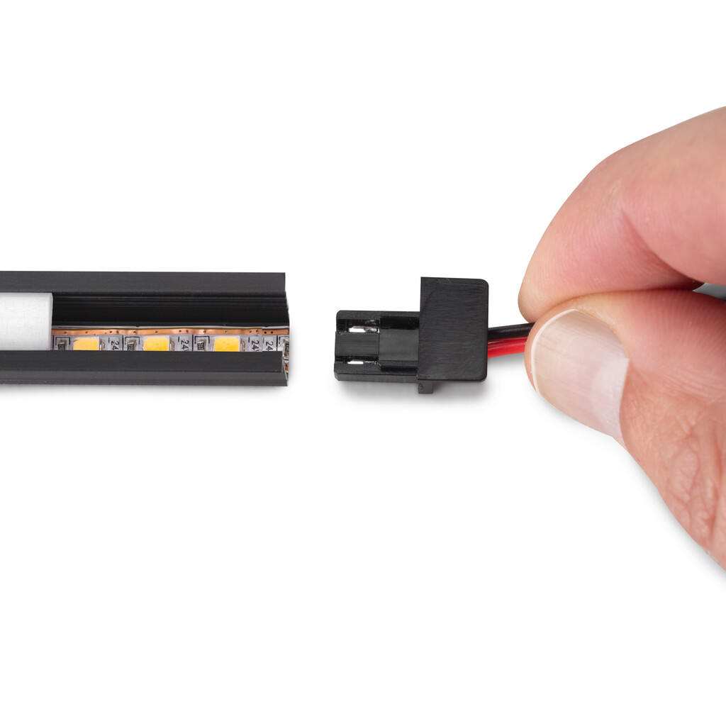 Pyxis recessed LED floodlight (24V DC), length 2.9m, Aluminium and Plastic, Anodized