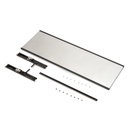 Pull-out mirror for inside wardrobe (Black)