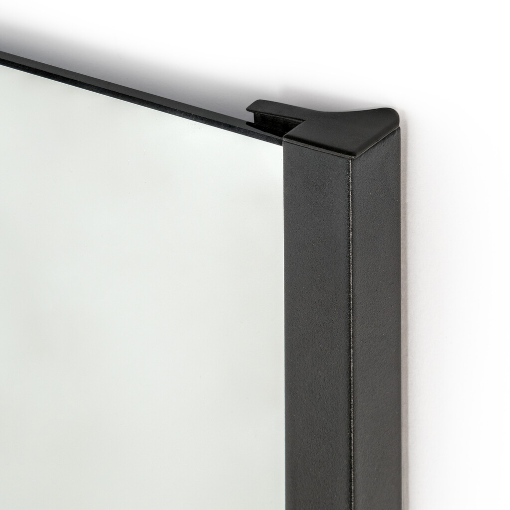 Pull-out mirror for inside wardrobe (Black)
