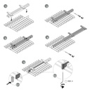 Pull-out trouser rack (Black)