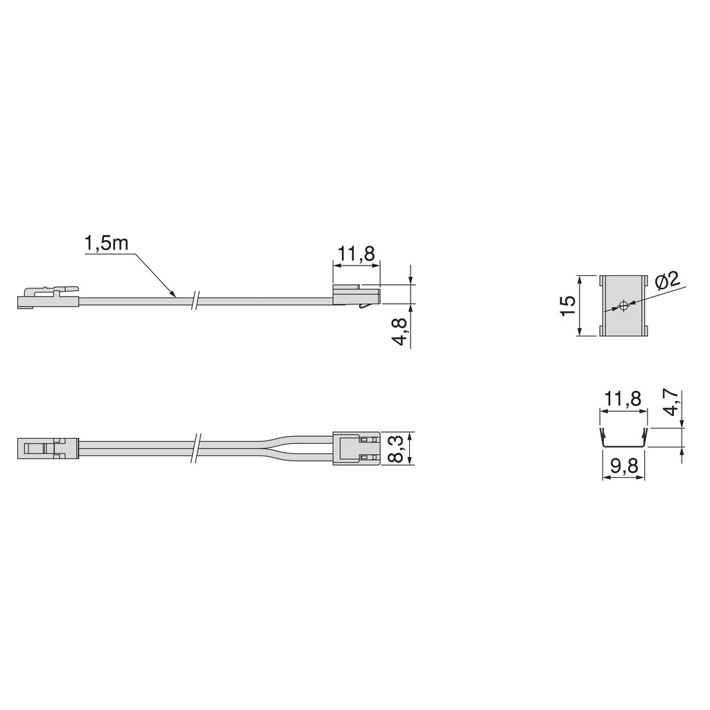 End-to-end Connector for Pyxis