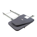 Ironing board, folding and pull-out 180 degress
