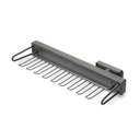 Extractable lateral tie rack (Titanium)