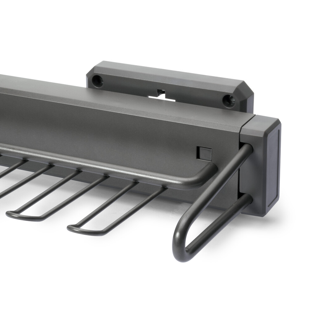 Extractable lateral tie rack (Titanium)