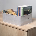 Closet organizer basket 