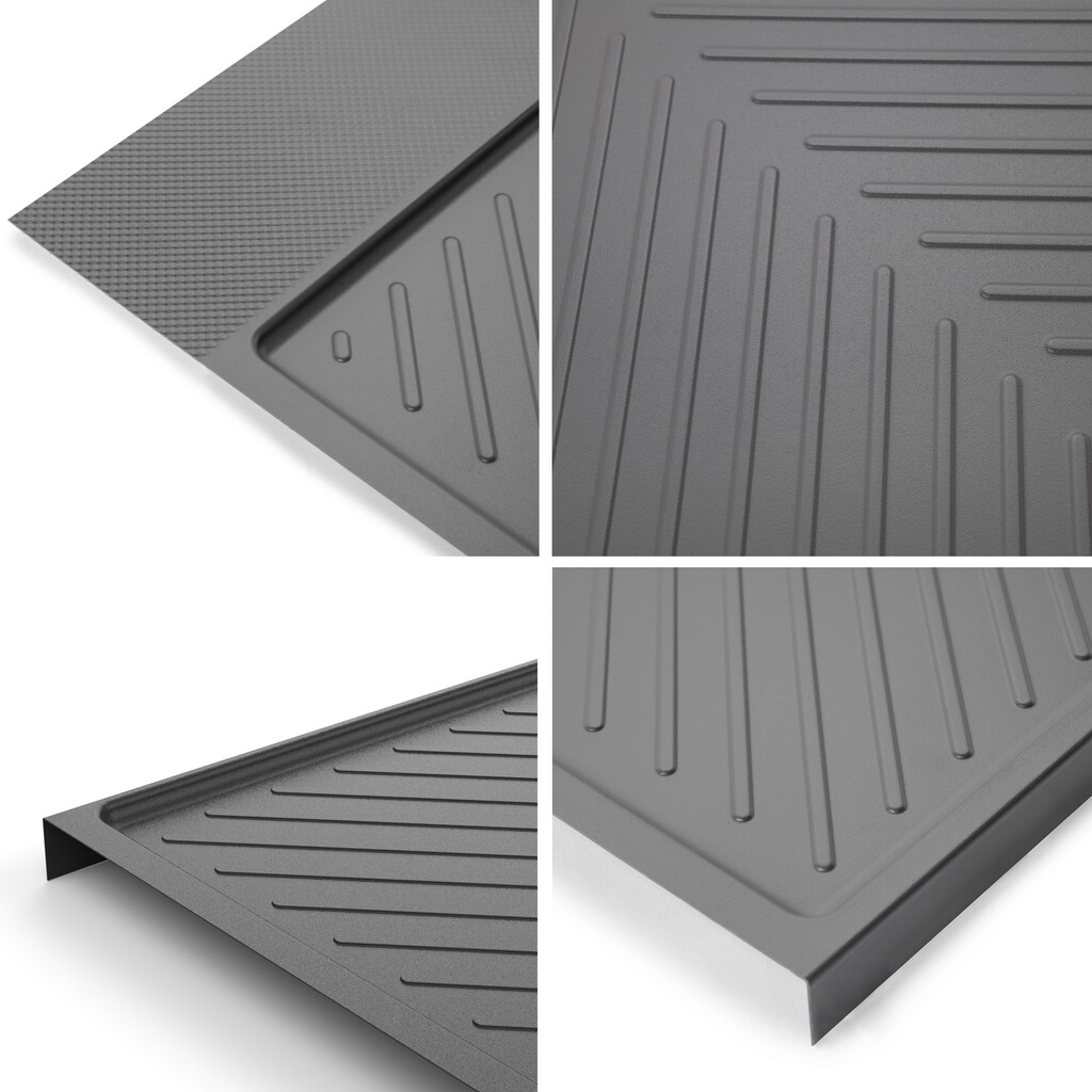 Plastic base plate protector for Sink cabinets