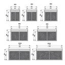 Plastic base plate protector for Sink cabinets