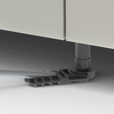 Adjustment key for kitchen feet