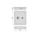 RF transmitter with LED sensor Smart touch/dimmer (touch)