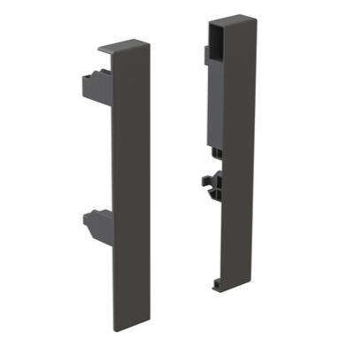 Set of frontal fittings for Internal Anthracite Vertex 3D Height 178mm