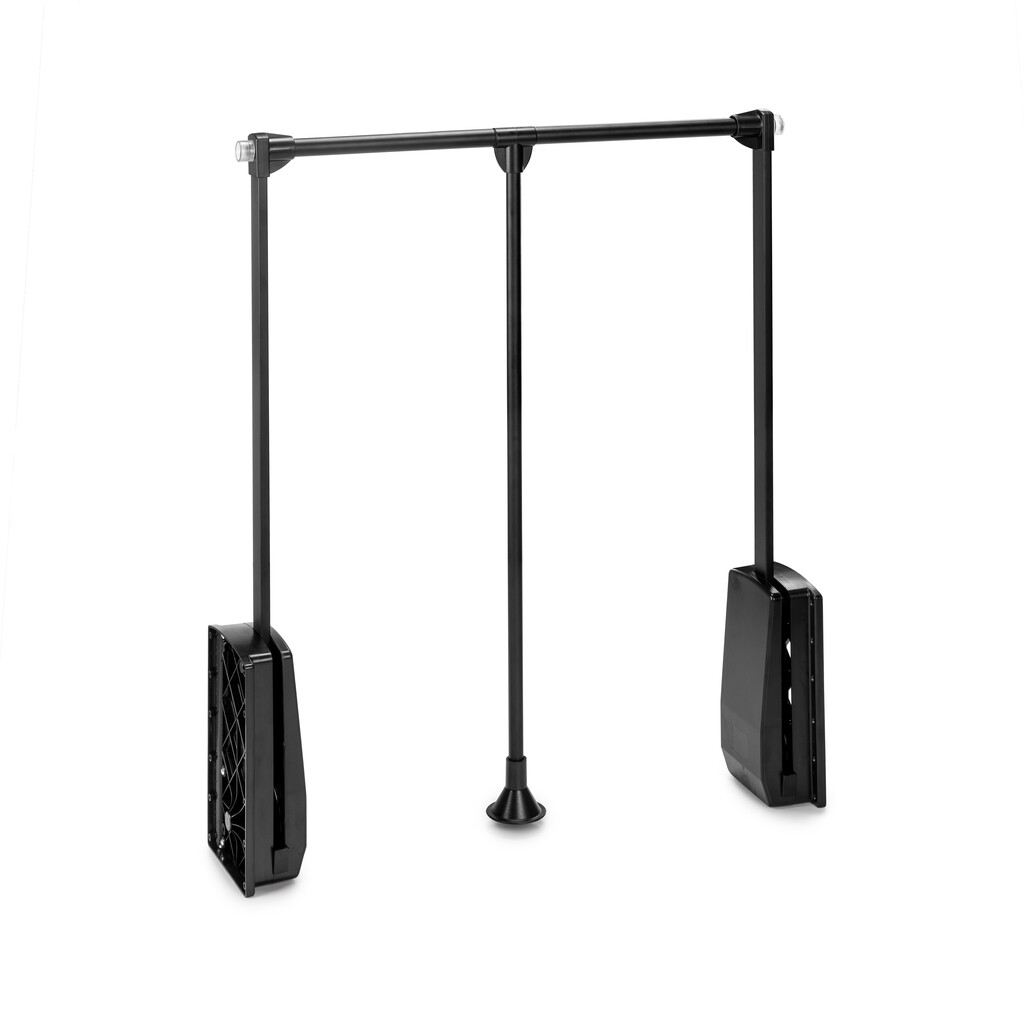 [9283714] Zero Hang pull down wardrobe rail lift (BLACK) (450-600)