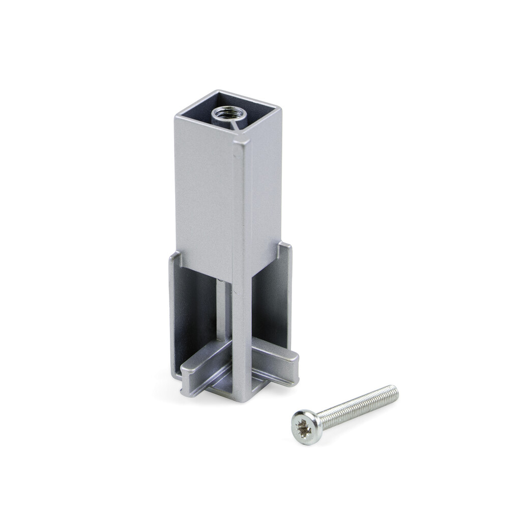 Luxe wardrobe rail angular support