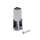 Luxe wardrobe rail angular support