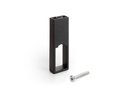 Luxe Central support pair for hanging rail on shelf