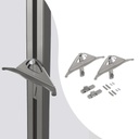 Zero μπρακέτο στήριξης ξύλινου ραφιού με κλίση