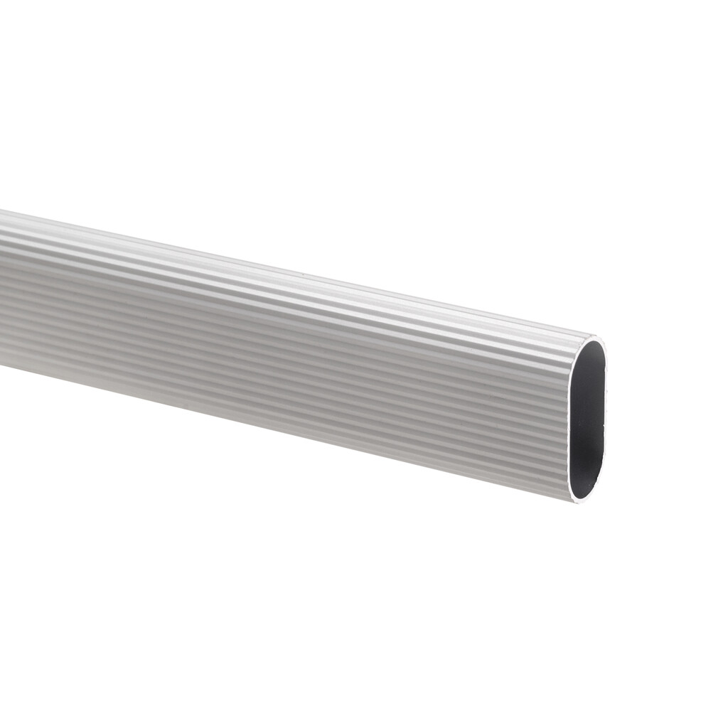 Ribbed Aluminium Oval Rail 2.35 m