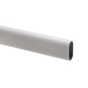 Ribbed Aluminium Oval Rail 2.35 m
