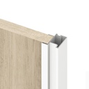 Sharp handle 2.9 m for sliding wardrobe (t: 18 mm)