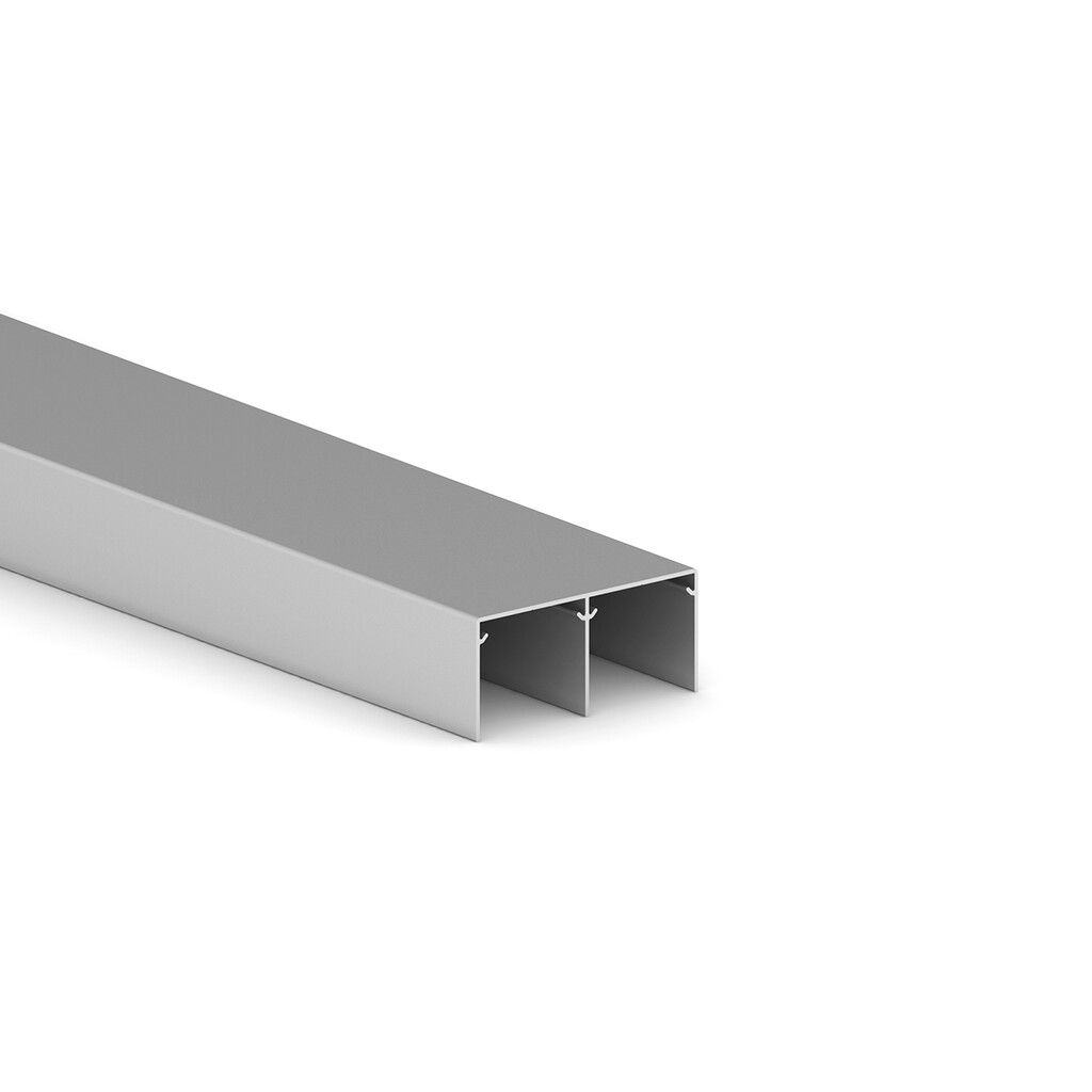 Classic Placard 74 upper track 3.9 m of Groove for sliding door