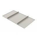 Steel Tray with dividers for Hack Frame