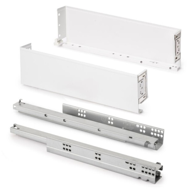 Simplex White Drawer 25kg Height 122 mm